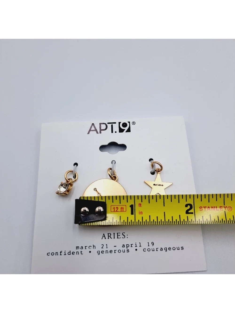 Aries Zodiac Pendant Charm Set